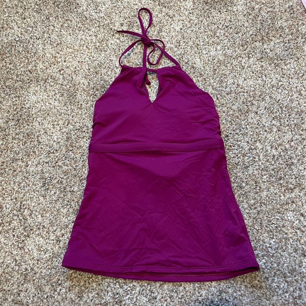 Athleta women’s XS tankini keyhole